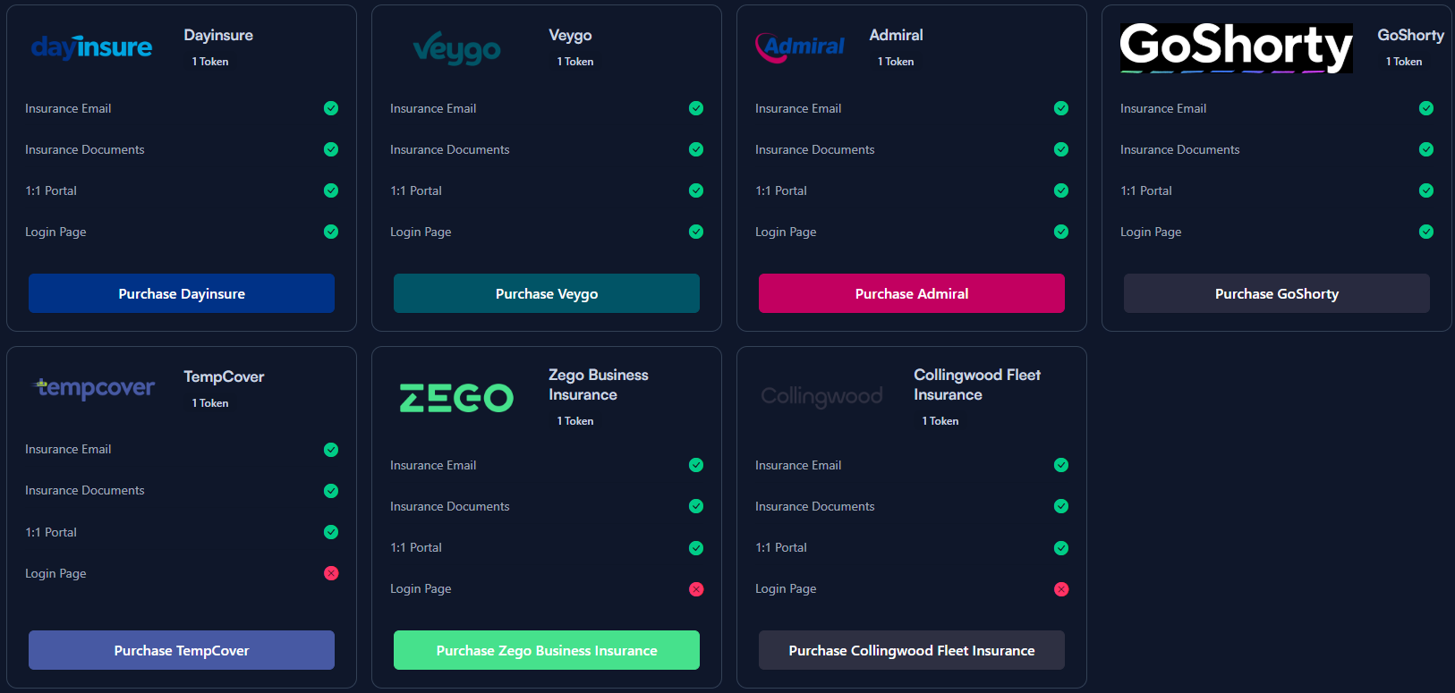 Choose Provider Screenshot